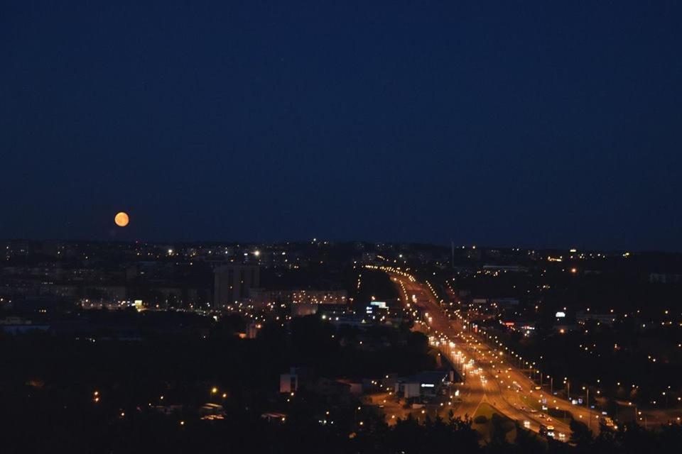 Leilighet Panoramic View And Free Parking Vilnius